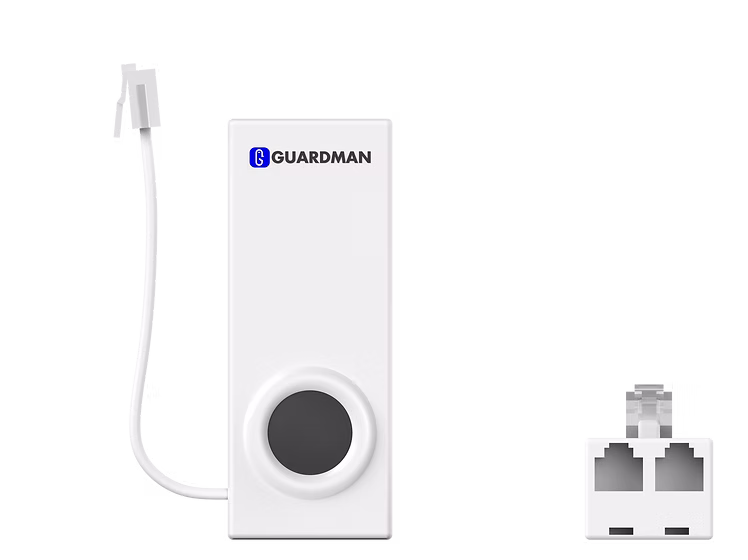 Simple operation, plug the device and the telephone line into the included splitter, then into the telephone sockets
